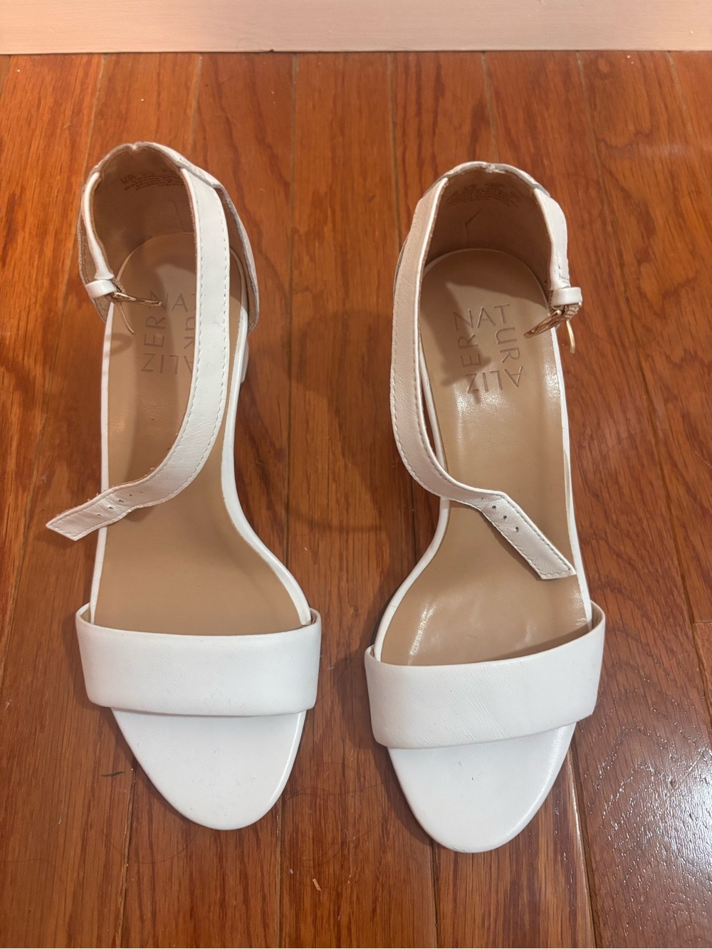 Naturalizer White Vera Sandal